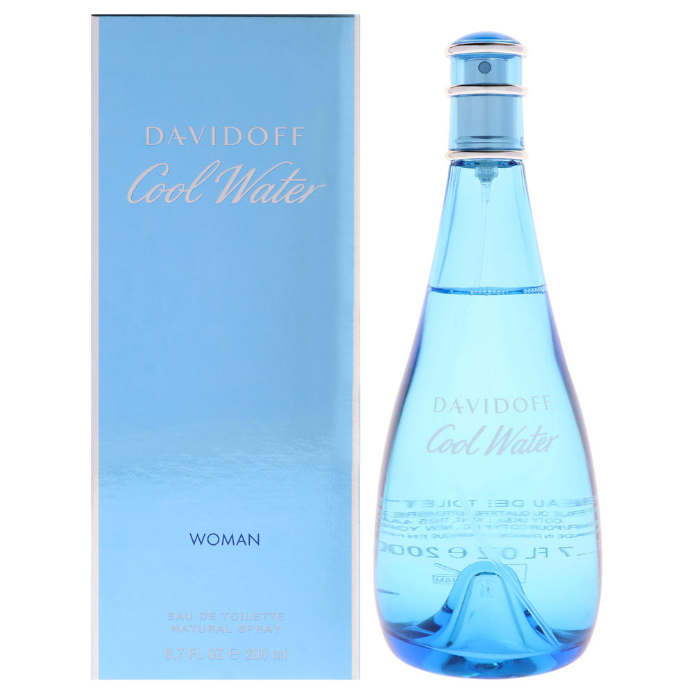 Cool Water BY Davidoff for Women 6.7 oz EDT Spray